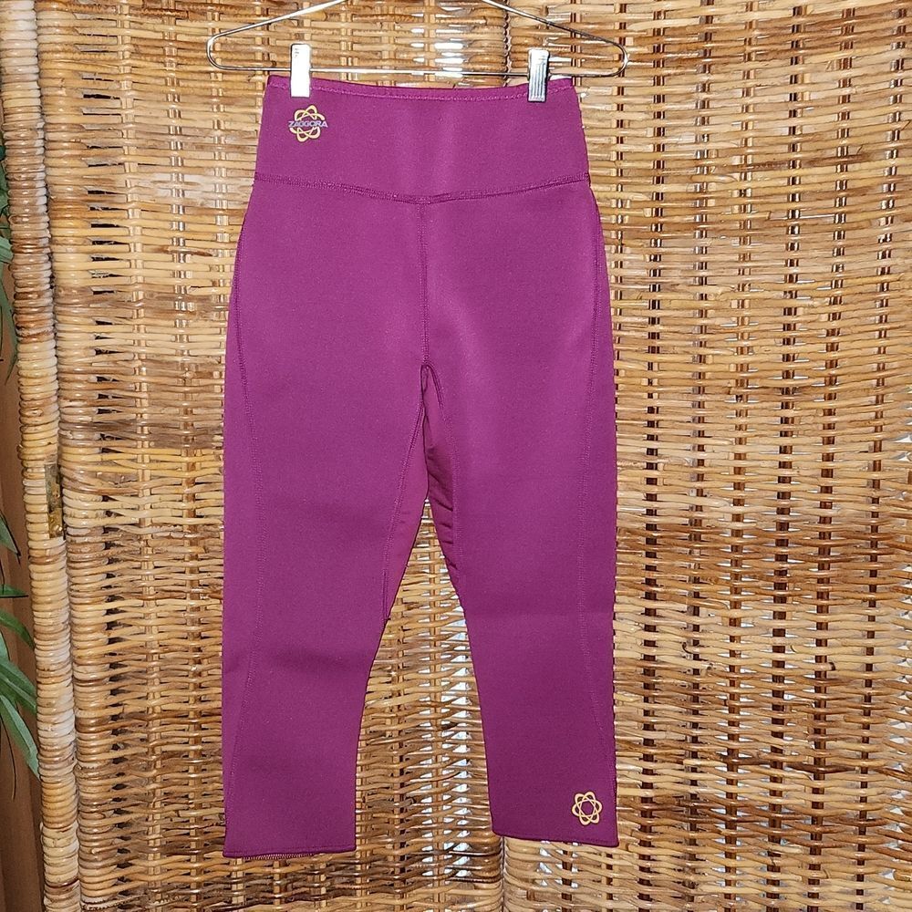 Zaggora Neoprene Spandex Slimming Workout Capris